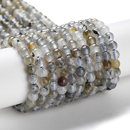 Chapelets de perles en labradorite naturelle  G-J400-D02-02-1