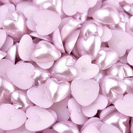 Cabujones de perlas de imitación de plástico ABS SACR-S739-6mm-Z11-1
