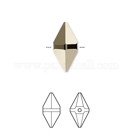 Perline di strass di cristallo austriaco 5747-12-001MLG2(U)2X-1