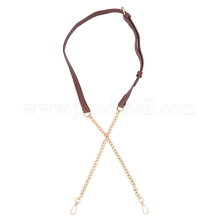 Bretelles de sac en cuir pu réglables FIND-WH0137-16B-1