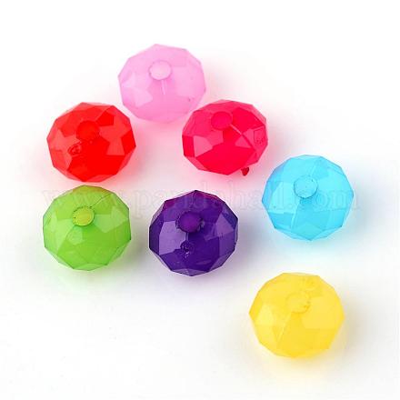 Imitation Jelly Acrylic Beads JACR-Q008-M-1