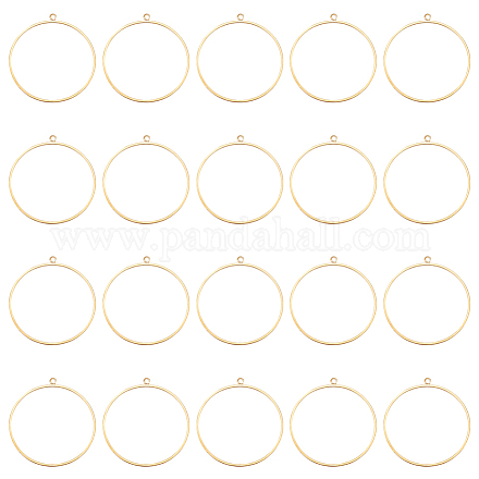 Dicosmetic 20 pz anello cerchio forma fascino aperto sul retro lunetta fascino cornici in resina cava con anello fiore pressato stampo in resina foto medaglione pendente per artigianato fai da te creazione di gioielli KK-DC0001-69-1
