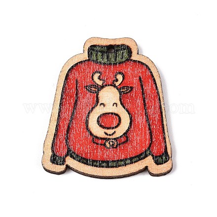 Подвески из дерева тополя с принтом FIND-N005-74W-02-1