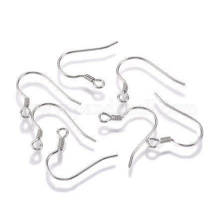 925 Sterling Silver Earring Hooks STER-F040-07P-1