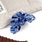 Cellulose Acetate Claw Hair Clips, Hair Accessories for Women & Girls, Flower, Marine Blue, 54x95mm
