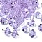 K9 Glass, Imitation Austrian Crystal Beads, Grade AAA, Faceted, Diamond, Lilac, 9.5~10x7~8mm, Hole: 0.9~1mm
