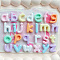 Opaque Resin Cabochons, Letter, Mixed Color, 10.5~16x4~14.5x5.5~6mm