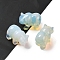 Synthetic Opalite Display Decorations, Home Decoration Supplies, Polar Bear, 34~36x48~50x26~28mm
