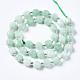 Chapelets de perles de jade blanche naturelle G-T132-048B-2