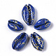 Perles de coquille de cauris naturelles peintes à la bombe X-SSHEL-R047-03-A01-2