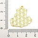 聖パトリックの日合金エナメルペンダント  ライトゴールド  帽子  25x25x1.5mm  穴：1.6mm ENAM-P251-B03-LG-3