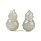 Dekorationen aus natürlichem hetianischem Jade-Kürbis&nbsp;G-N371-03-1