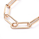 Iron Paperclip Chain Bracelets BJEW-JB05114-5