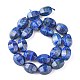 Chapelets de perles en lapis-lazuli naturel G-K311-09C-5