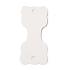 Piegare le carte per esposizione di gioielli in carta di cartone a forma di gatto per riporre collane e braccialetti CDIS-A006-09-2