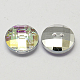 Botones de acrílico rhinestone de Taiwán BUTT-F022-13mm-14-2