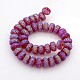 Shining Resin AB Color Rhinestone Rondelle Beads Strands RESI-L005-8mm-03-3