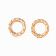 Brass Earring Findings KK-T062-211G-NF-1