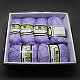 ソフトベビー用毛糸  竹繊維と絹で  紫色のメディア  1mm  約140m /ロール  50 G /ロール  6のロール/箱 YCOR-R024-ZM028A-2