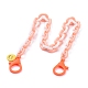 Collares de cadena de cable de acrílico personalizados NJEW-JN02884-05-1