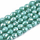 Opache perle di vetro fili EGLA-T008-16F-1