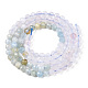 Naturelles et synthétiques mélangées perles de pierres précieuses brins G-D080-A01-01-12-2