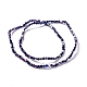 Chapelets de perles en verre électroplaqué GLAA-E036-04A-3