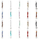 NBEADS 20 Pcs Gemstone Chip Beads Stitch Markers HJEW-NB0001-69-1