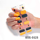 Adesivi per unghie con copertura completa per nail art MRMJ-YWC0001-BSG-0125-1