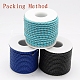 Eco-Friendly Braided Leather Cord WL-E017-3mm-09-3