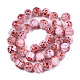 Chapelets de perles en verre de millefiori manuelles X-LK-T001-10A-2