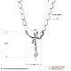 Fashion Brass Pendant Necklaces NJEW-BB20160-6