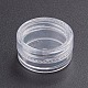 Tarro de crema facial portátil vacío de plástico transparente X-MRMJ-WH0060-20A-1