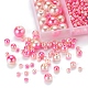 497 pz 5 stile arcobaleno abs imitazione perle di plastica perle OACR-YW0001-07D-6