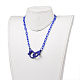 Personalized ABS Plastic Cable Chain Necklaces X-NJEW-JN02850-05-4