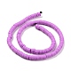 Handmade Polymer Clay Beads Strands CLAY-R089-6mm-Q061-2