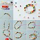 PH PandaHall 100pcs 14mm Colored Round Wood Beads Wood Craft Beads for Jewelry Making WOOD-PH0008-02-6