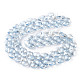 Galvanoplastie des brins de perles de verre triangulaires EGLA-A036-11A-PL03-2