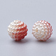 Abalorios de acrílico de la perla de imitación OACR-T004-10mm-10-2