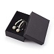 Boucles d'oreilles pendantes en pierre de lune blanche naturelle EJEW-JE02931-03-2