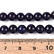 Gefärbte natürliche Mashan-Jade-Rundperlenstränge&nbsp;G-T139-6mm-67H-5