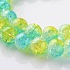 Crackle Glass Round Bead Strands CCG-M001-M-6mm-2