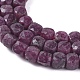 Perles de rubis / corindon rouge naturelles G-L537-018B-2