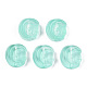 Perlas de vidrio pintado en aerosol transparente GLAA-N035-036-C02-2