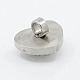 304 charms de acero inoxidable de la diapositiva del corazón STAS-I022-04-2