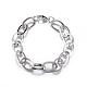304 Stainless Steel Cable Chain Bracelets BJEW-P064-08P-1