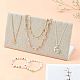 Rectangle Wood Necklace Displays NDIS-N005-01-5