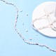 Chapelets de perles en morganite naturelle G-L550A-08-6