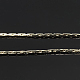 Brass Chain Necklaces NJEW-D077-N-3