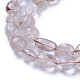 Chapelets de perles en quartz de rutile naturel X-G-P433-11-3